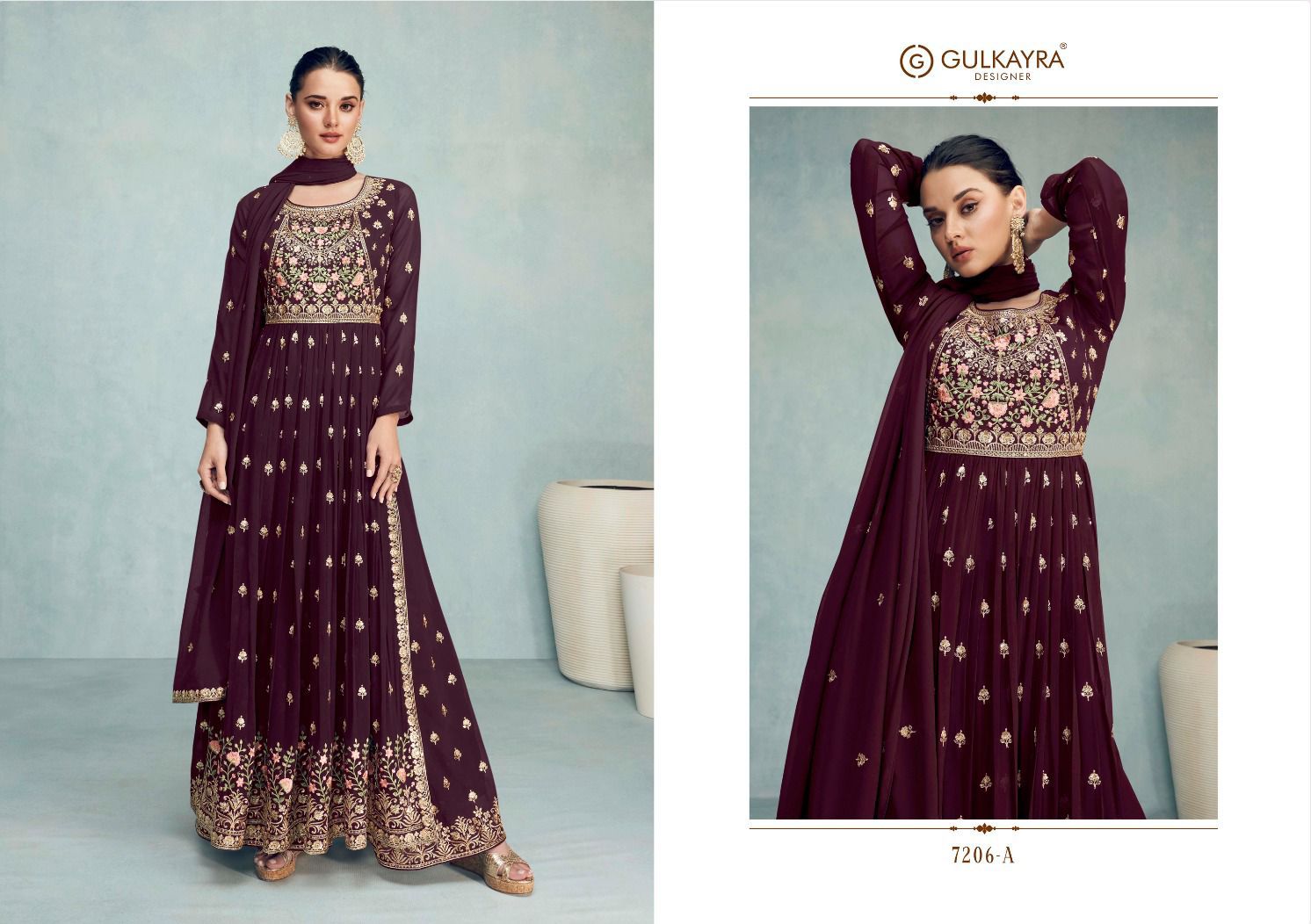 Nayra Vol 6 By Gulkayra Georgette Salwar Suit Catalog